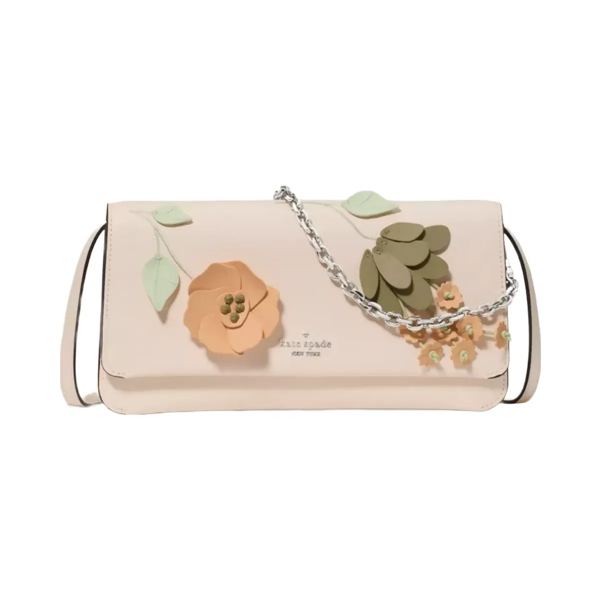 Kate Spade Ivy Floral Crossbody Bag Fresh Peach Multi