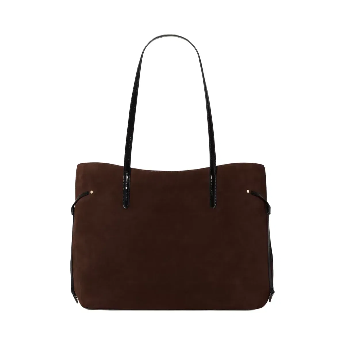 Kate Spade Cleo Suede Tote Bag Hot Fudge