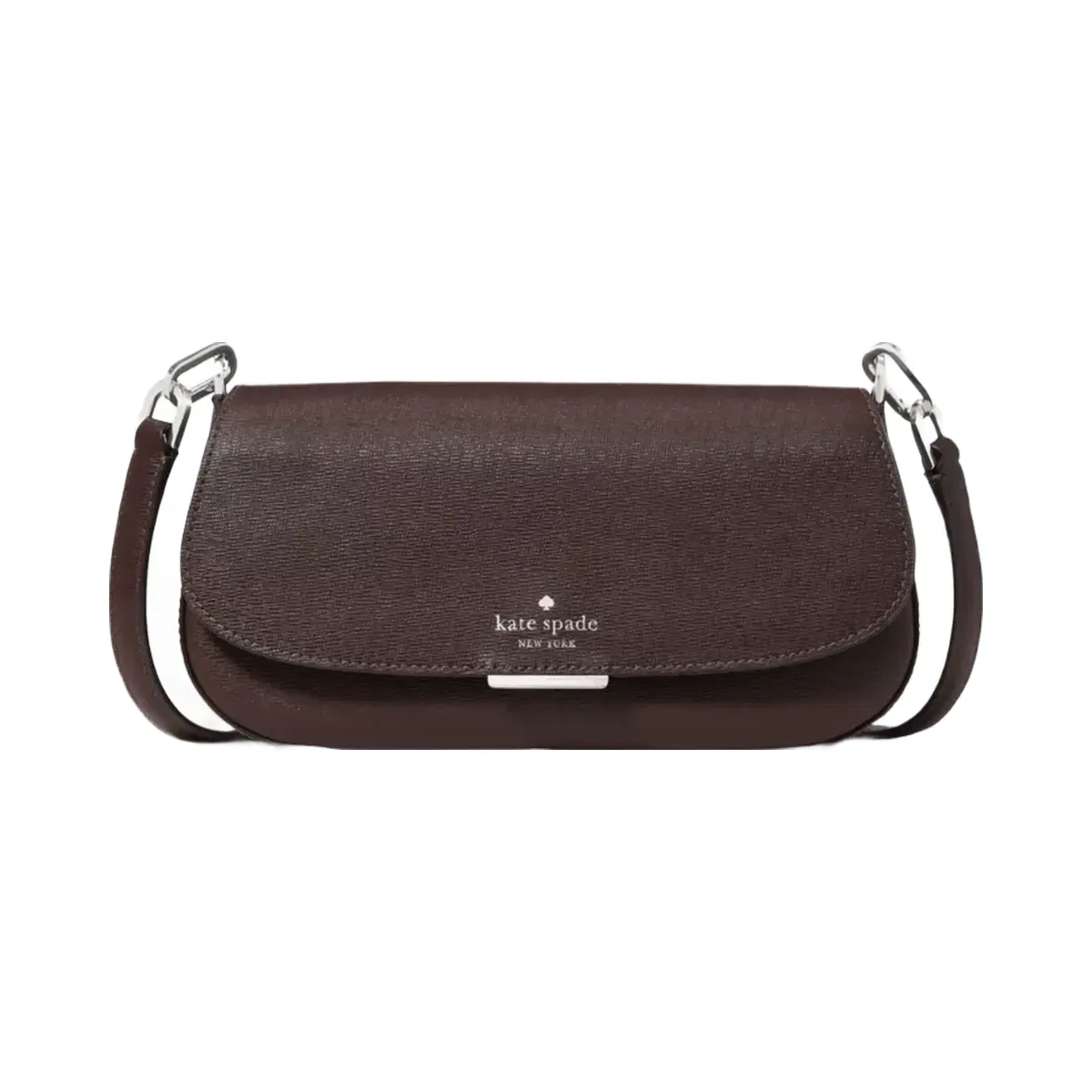 Kate Spade Quinn Mini Crossbody Bag Hot Fudge