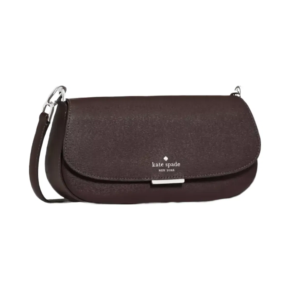 Kate Spade Quinn Mini Crossbody Bag Hot Fudge