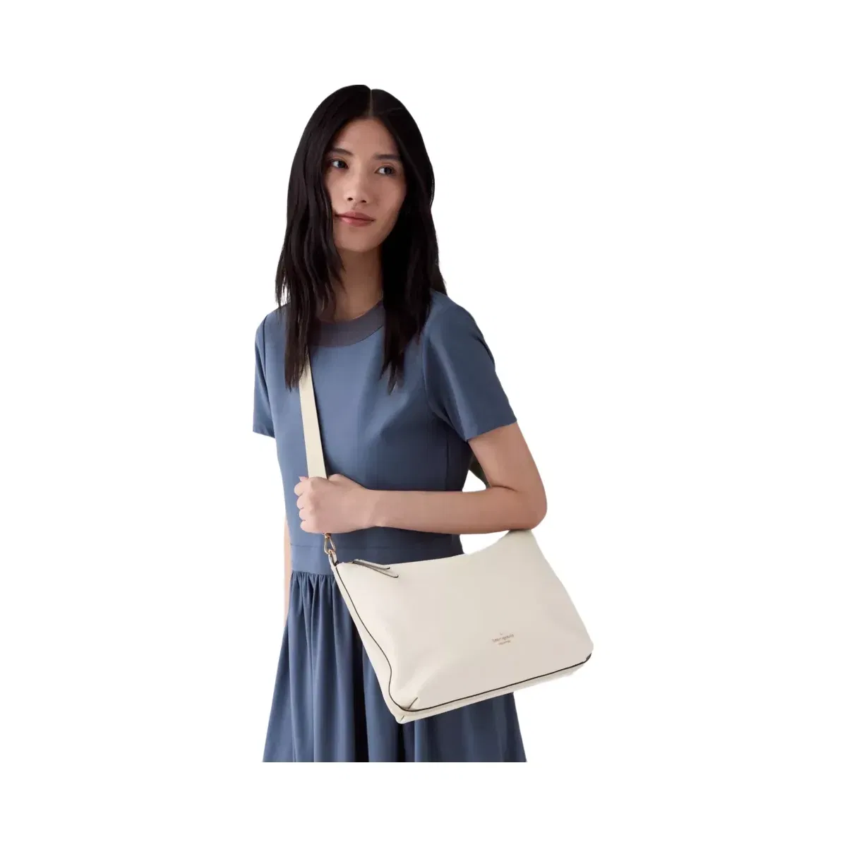Kate Spade Lenox Large Crossbody Bag Cashew Milk Multi