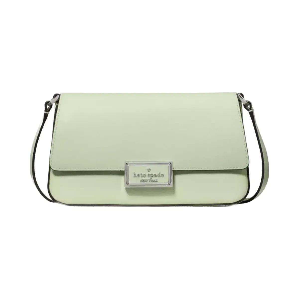 Kate Spade Reegan Mini Flap Crossbody Lime Frosting