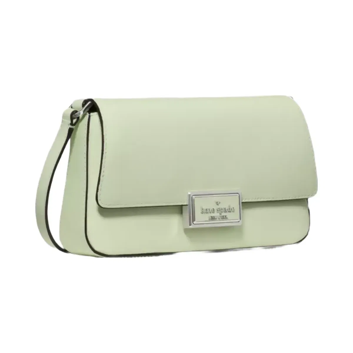 Kate Spade Reegan Mini Flap Crossbody Lime Frosting