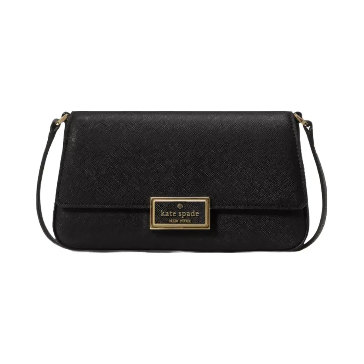 Kate Spade Reegan Mini Flap Crossbody Black
