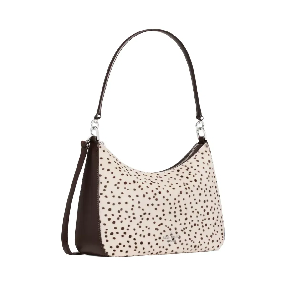 Kate Spade Margot Haircalf Medium Shoulder Bag Natural Multi