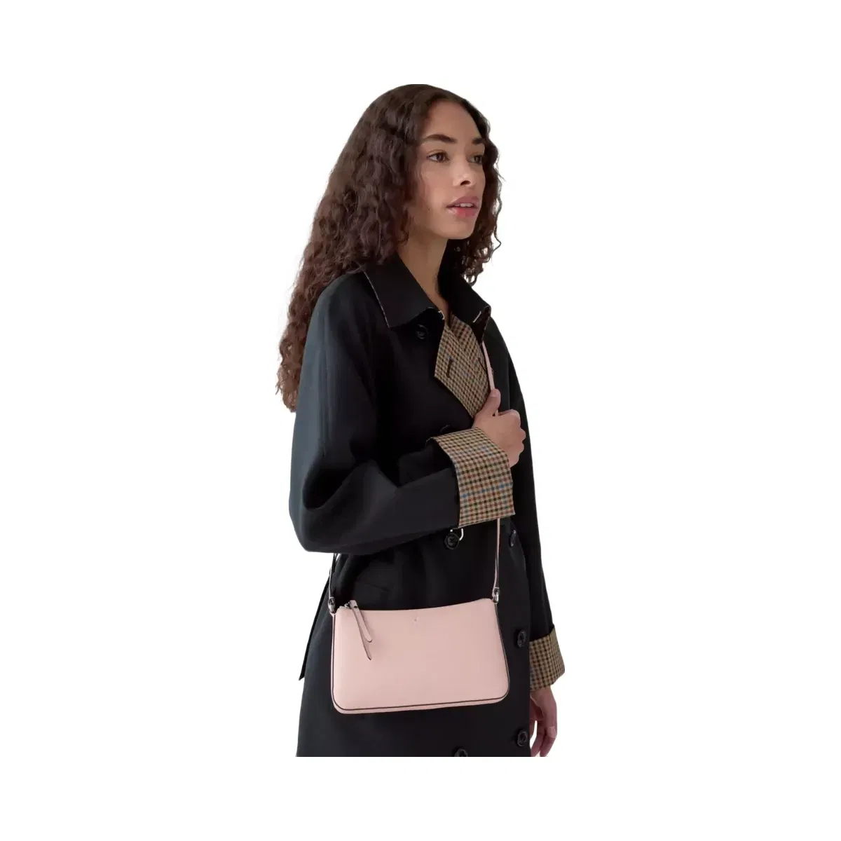 Kate Spade Ginnie Crossbody Bag Rose Smoke