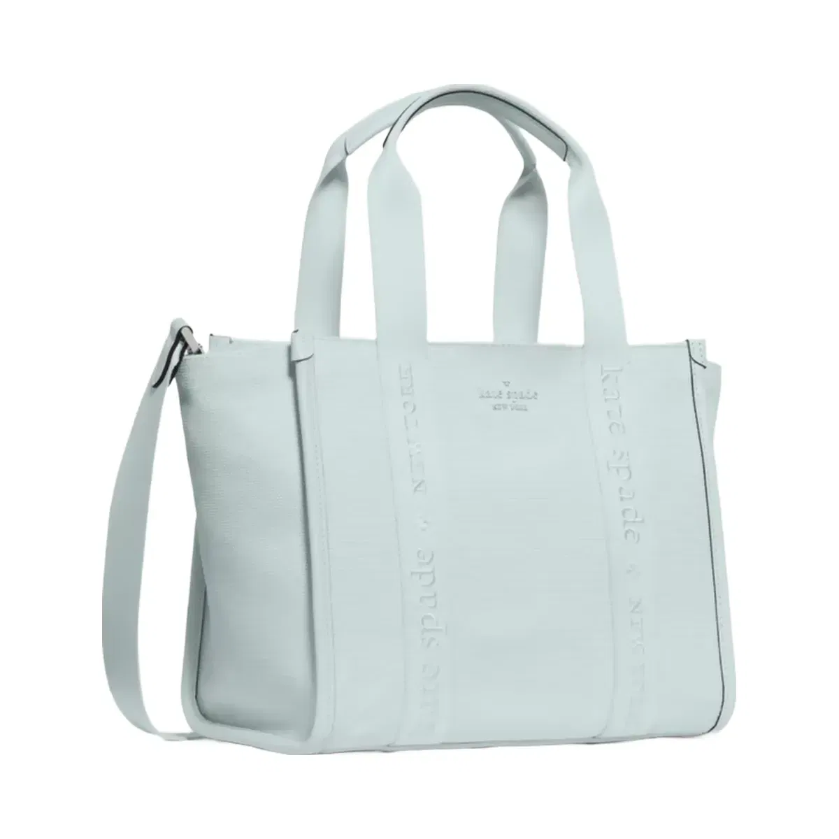 Kate Spade Kip Canvas Small Tote Crisp Sky