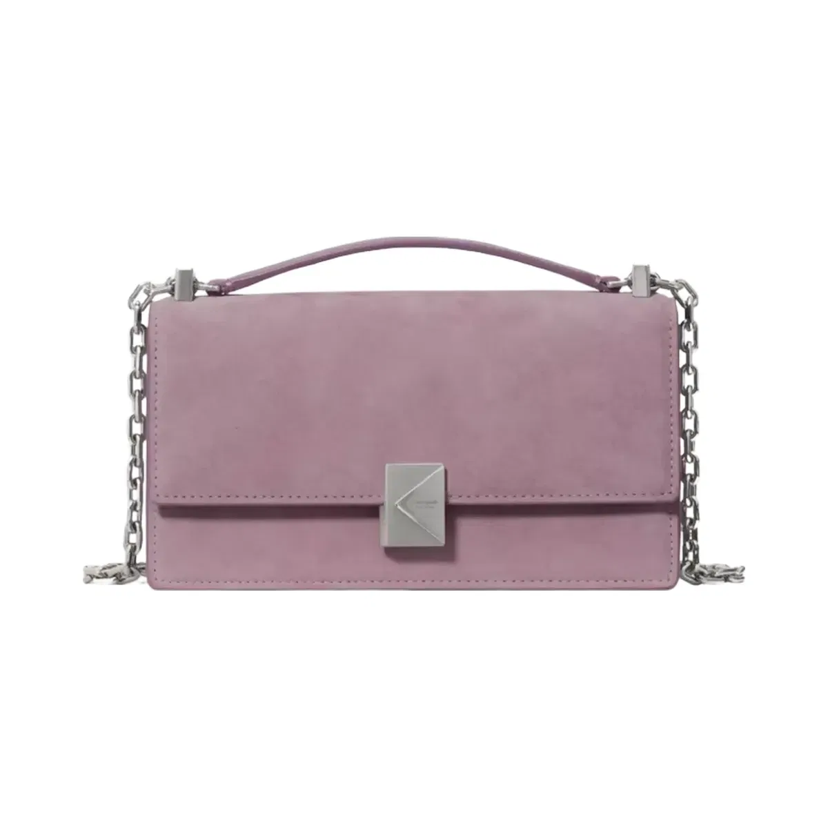 Kate Spade Deco Suede Mini Crossbody Market Purple