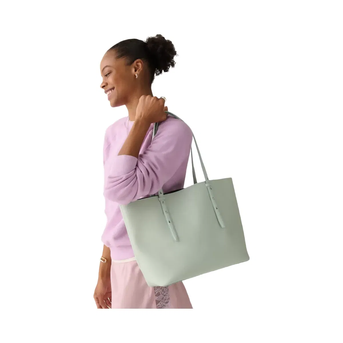 Kate Spade Do It All Large Tote Mint Frosting