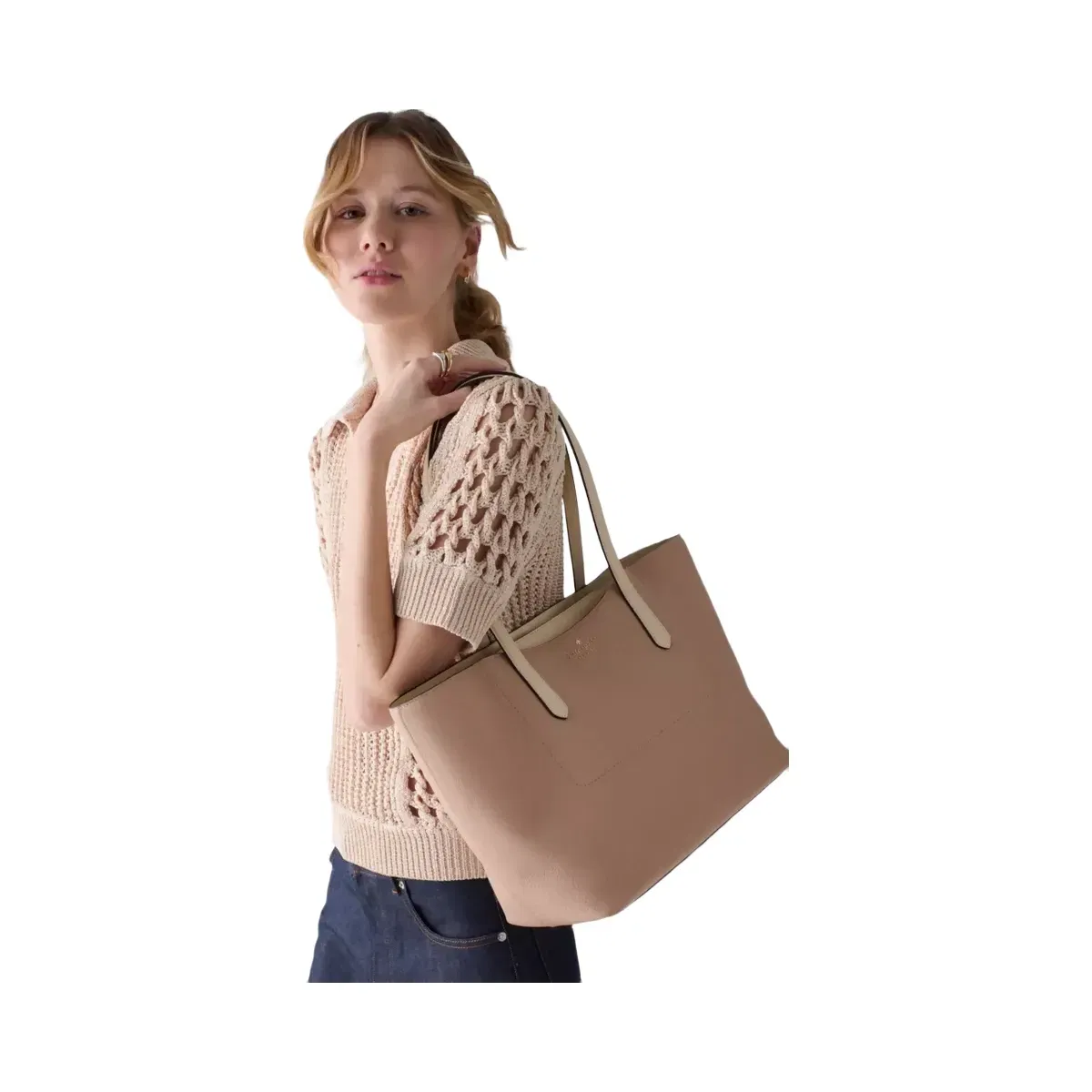 Kate Spade Cece Tote Set Milk Tea Multi