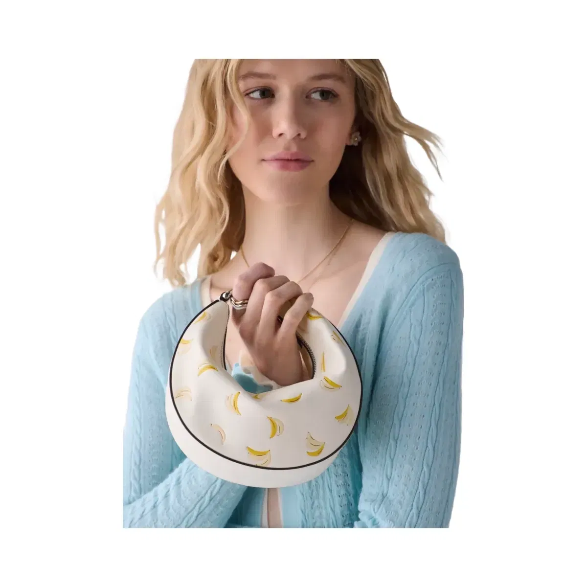 Kate Spade Duo Banana Crossbody Bag Cream Multi