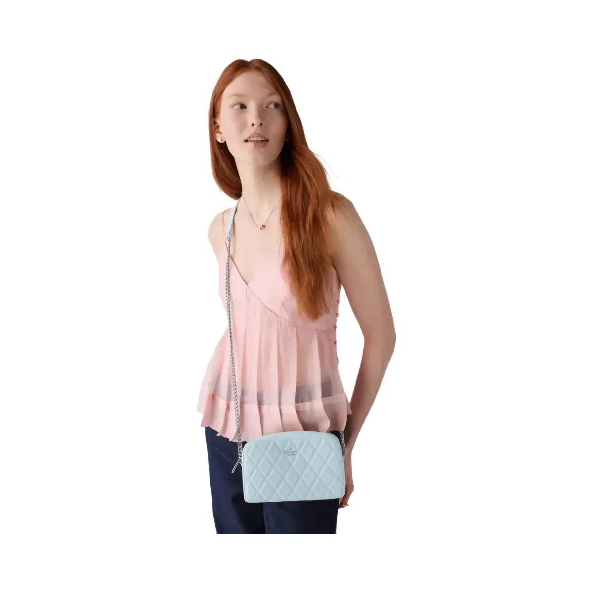 Kate Spade Carey Chain Camera Bag Crisp Sky