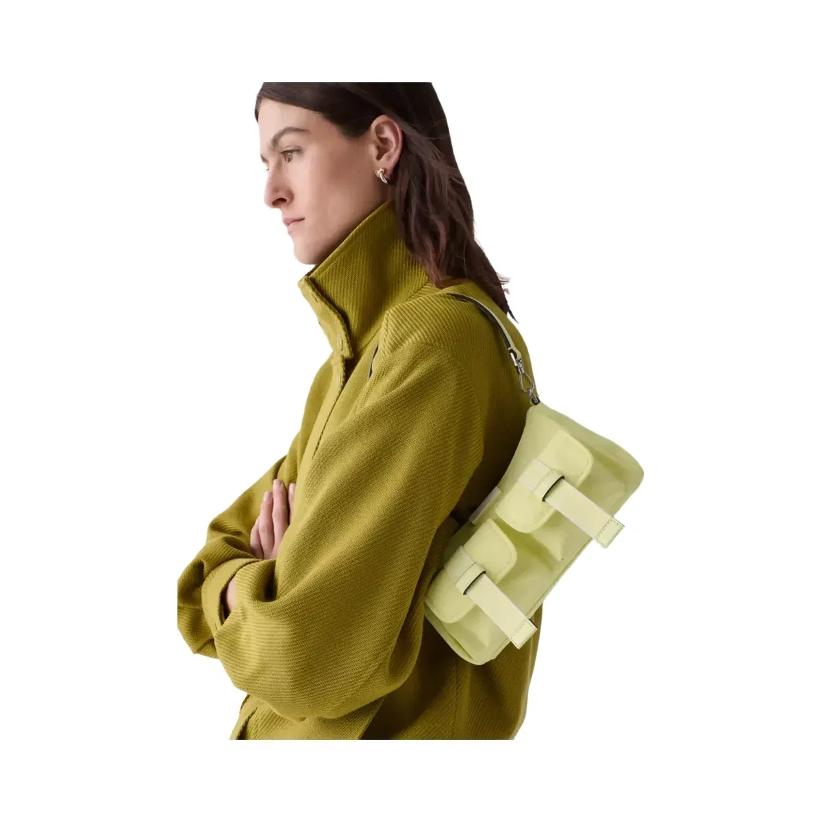 Kate Spade Carter Nylon Cargo Crossbody Bag Tennis Ball Multi
