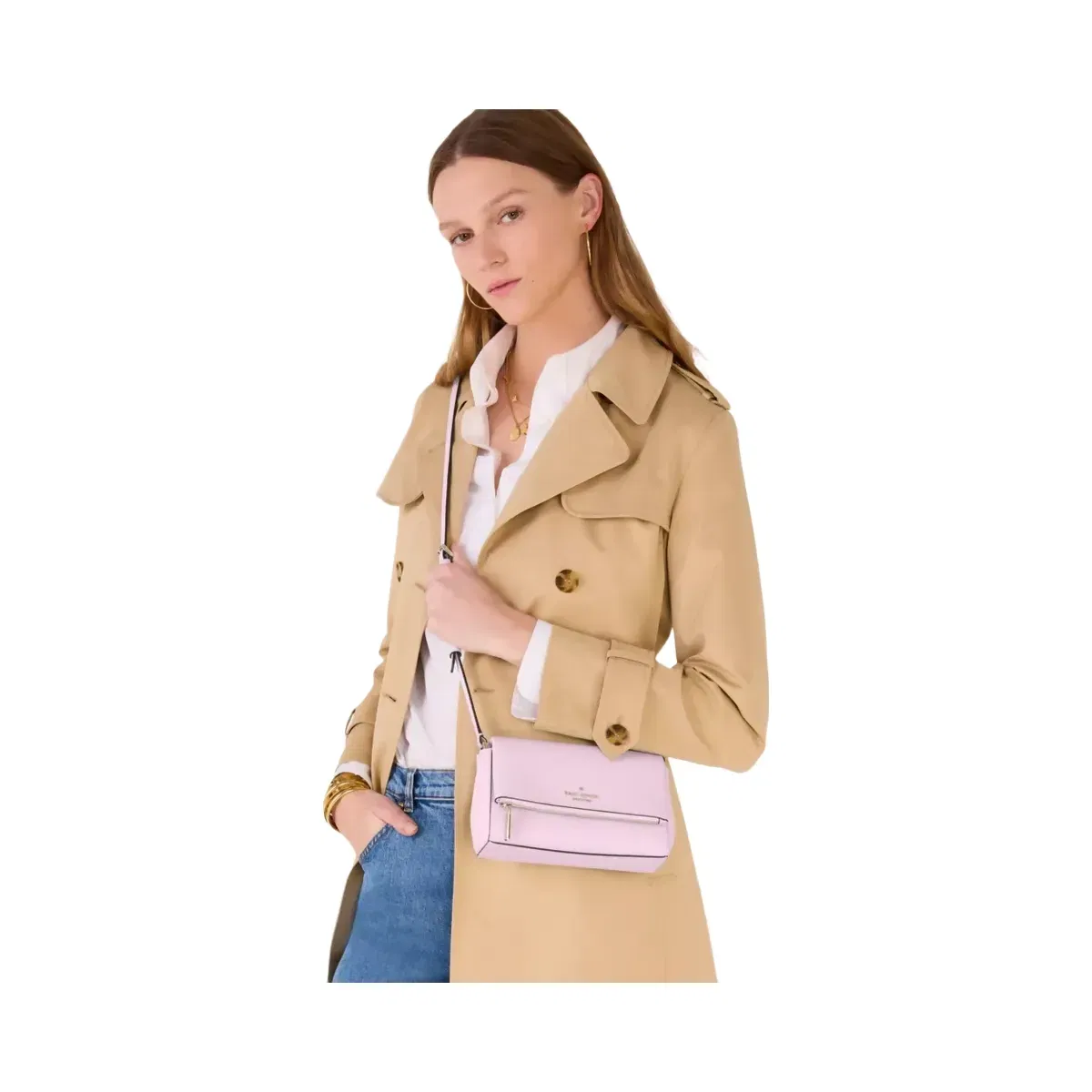 Kate Spade Leila Mini Crossbody Dahlia Pink