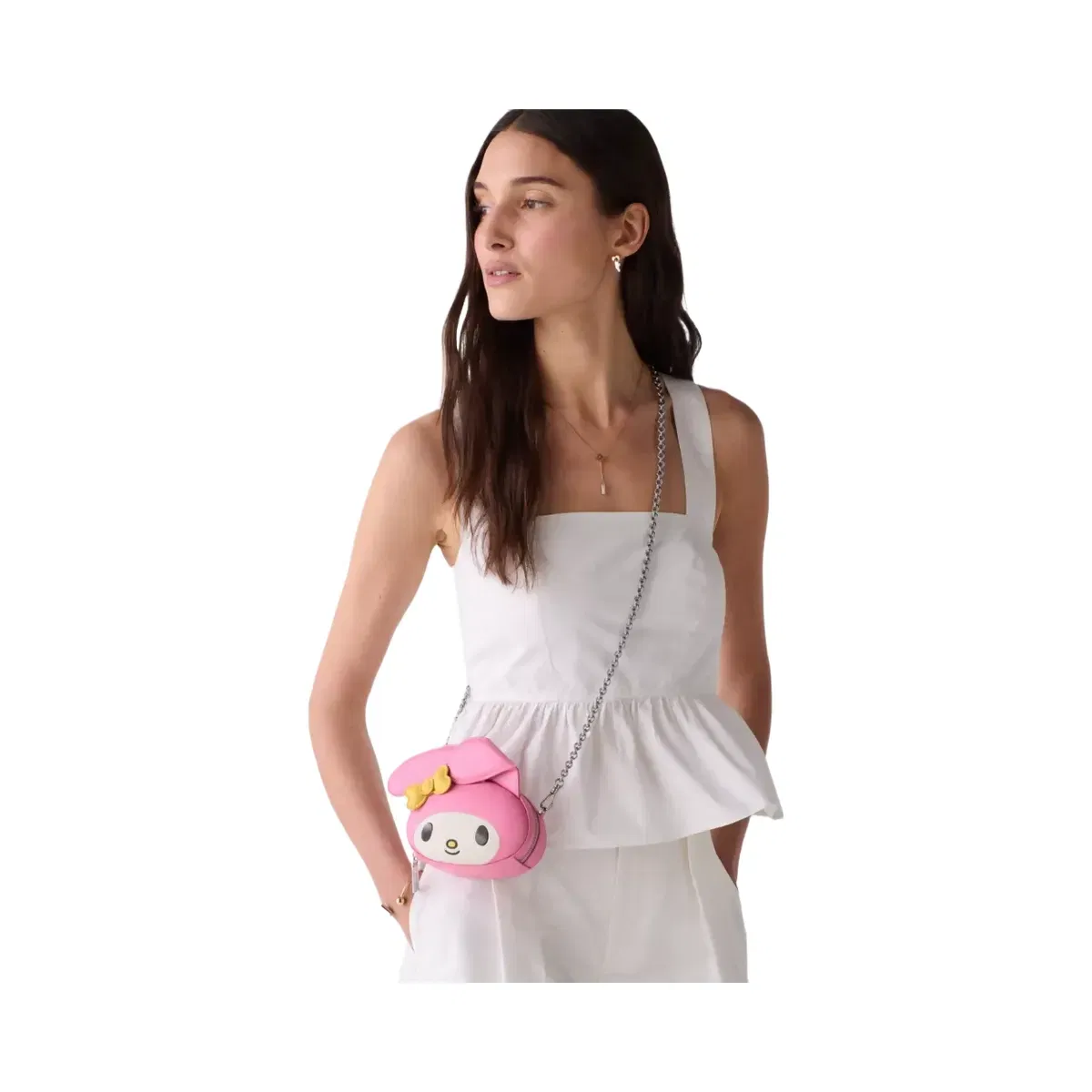 Kate Spade Hello Kitty And Friends X Kate Spade New York 3D My Melody Mini Crossbody Bag Pink Multi