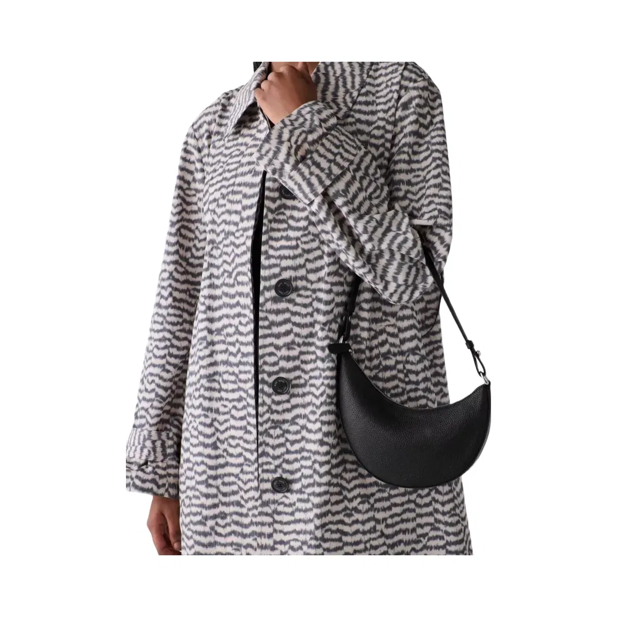 Kate Spade Duo Mini Shoulder Bag Black/Silver