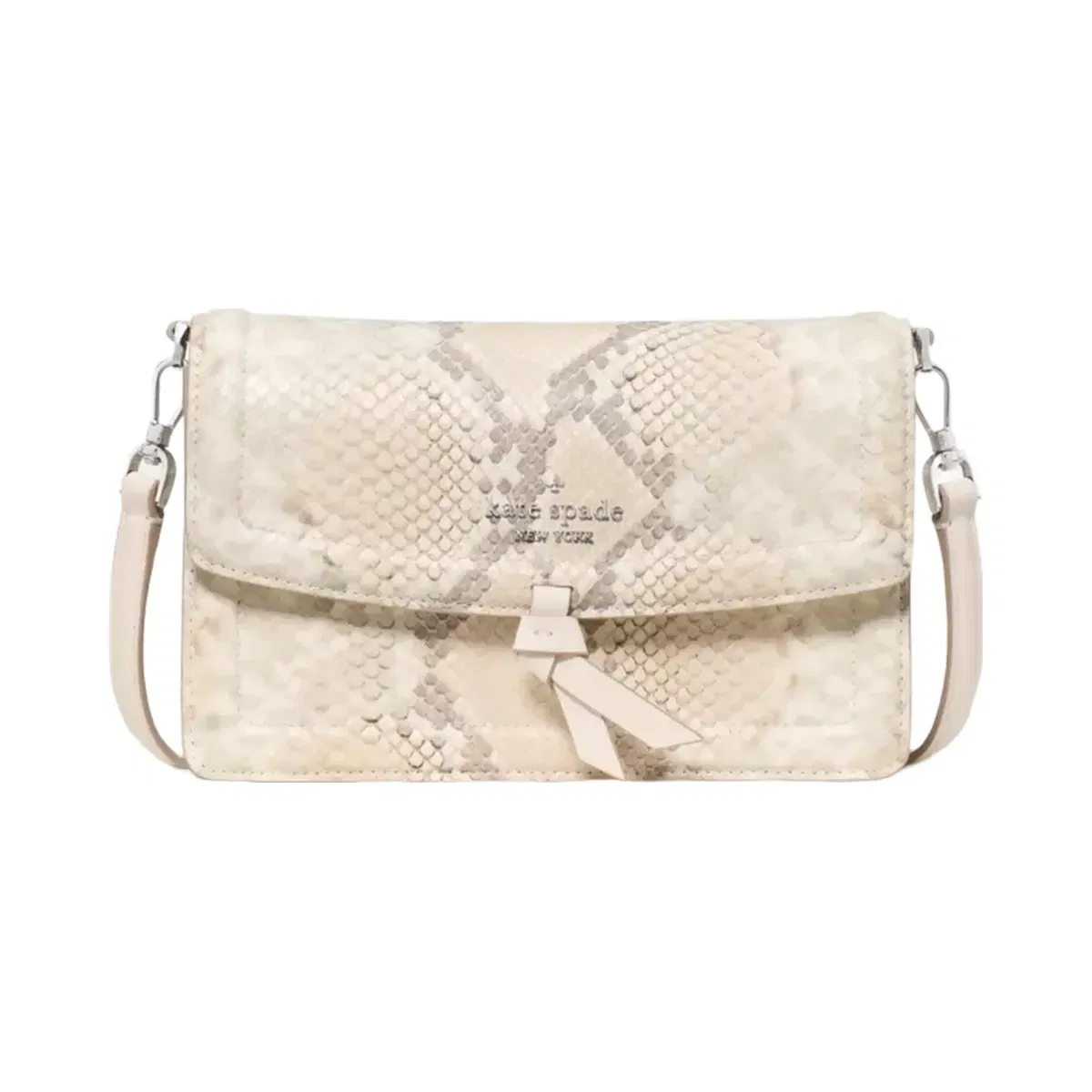 Kate Spade Knott Snake Mini Crossbody Bag Natural Multi