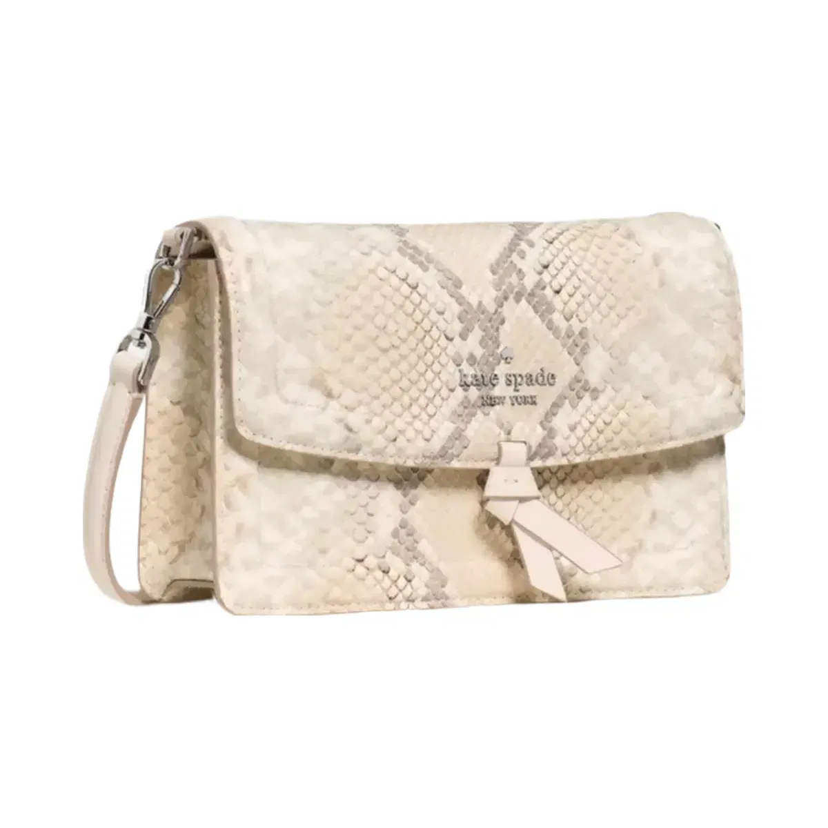Kate Spade Knott Snake Mini Crossbody Bag Natural Multi