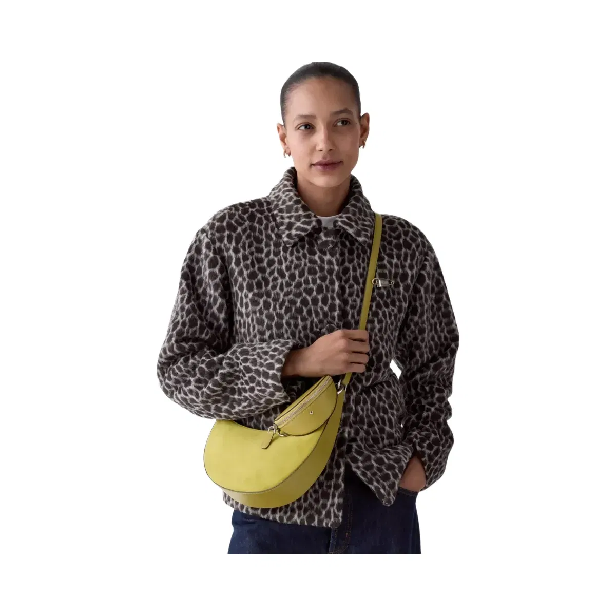 Kate Spade Duo Suede Crossbody Bag Laurel Leaf