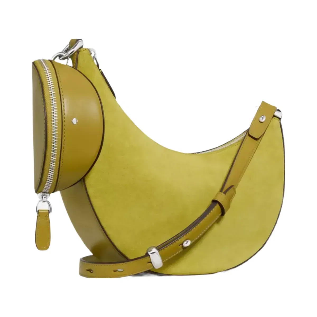 Kate Spade Duo Suede Crossbody Bag Laurel Leaf