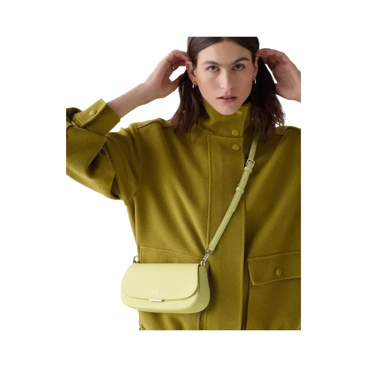 Kate Spade Quinn Mini Crossbody Bag Tennis Ball