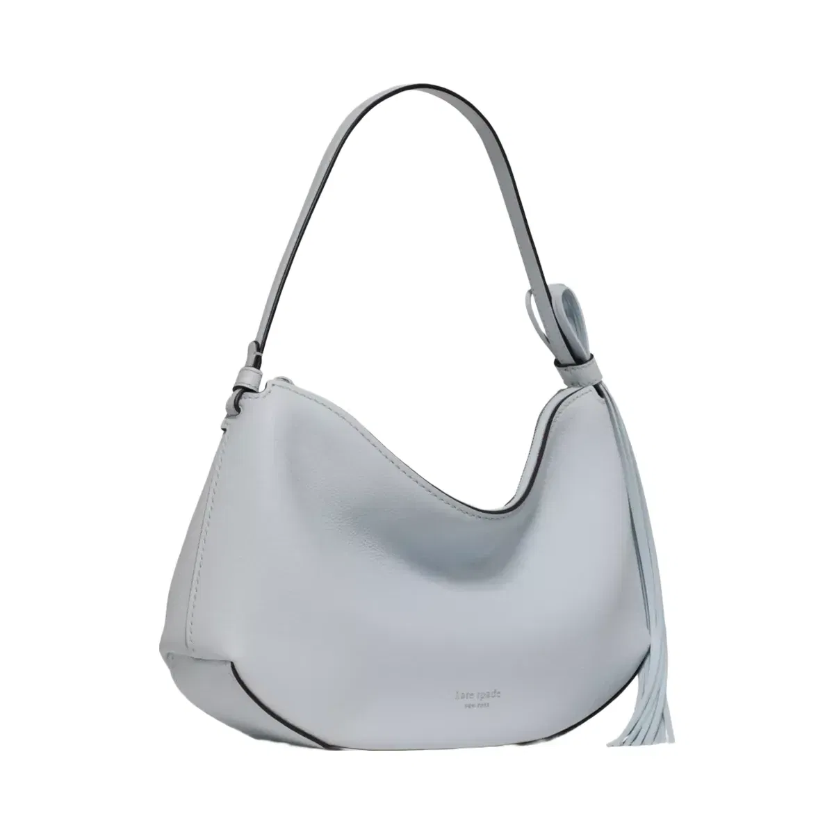 Kate Spade Loop Fringe Strap Shoulder Bag Pale Sapphirine