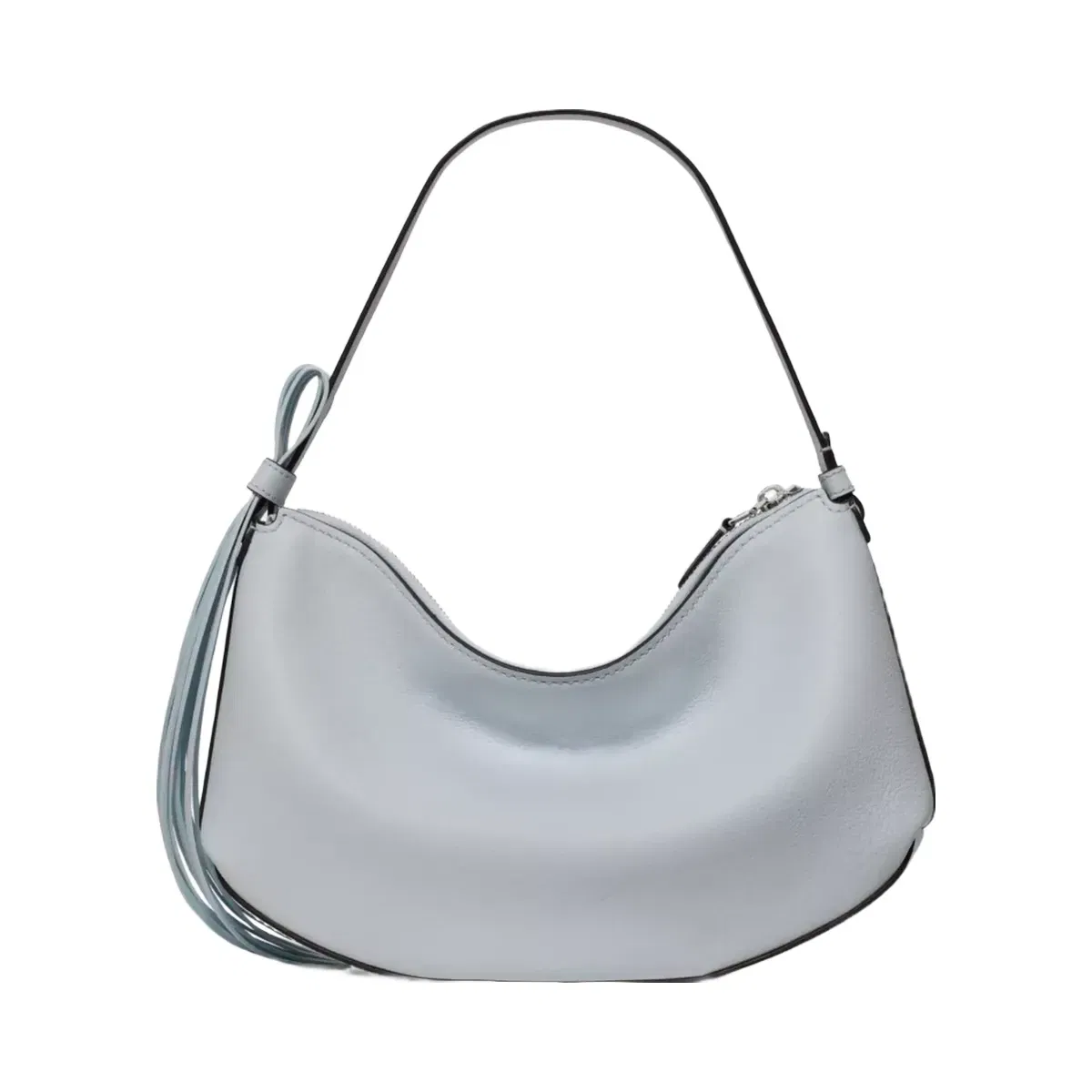 Kate Spade Loop Fringe Strap Shoulder Bag Pale Sapphirine