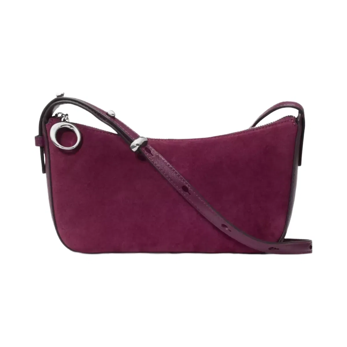Kate Spade Halo Suede Crossbody Purple Agate