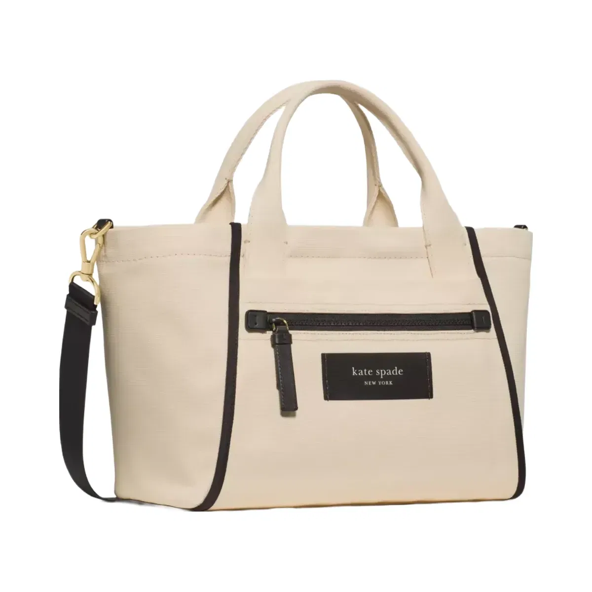 Kate Spade Dash Canvas Tote Bag Natural
