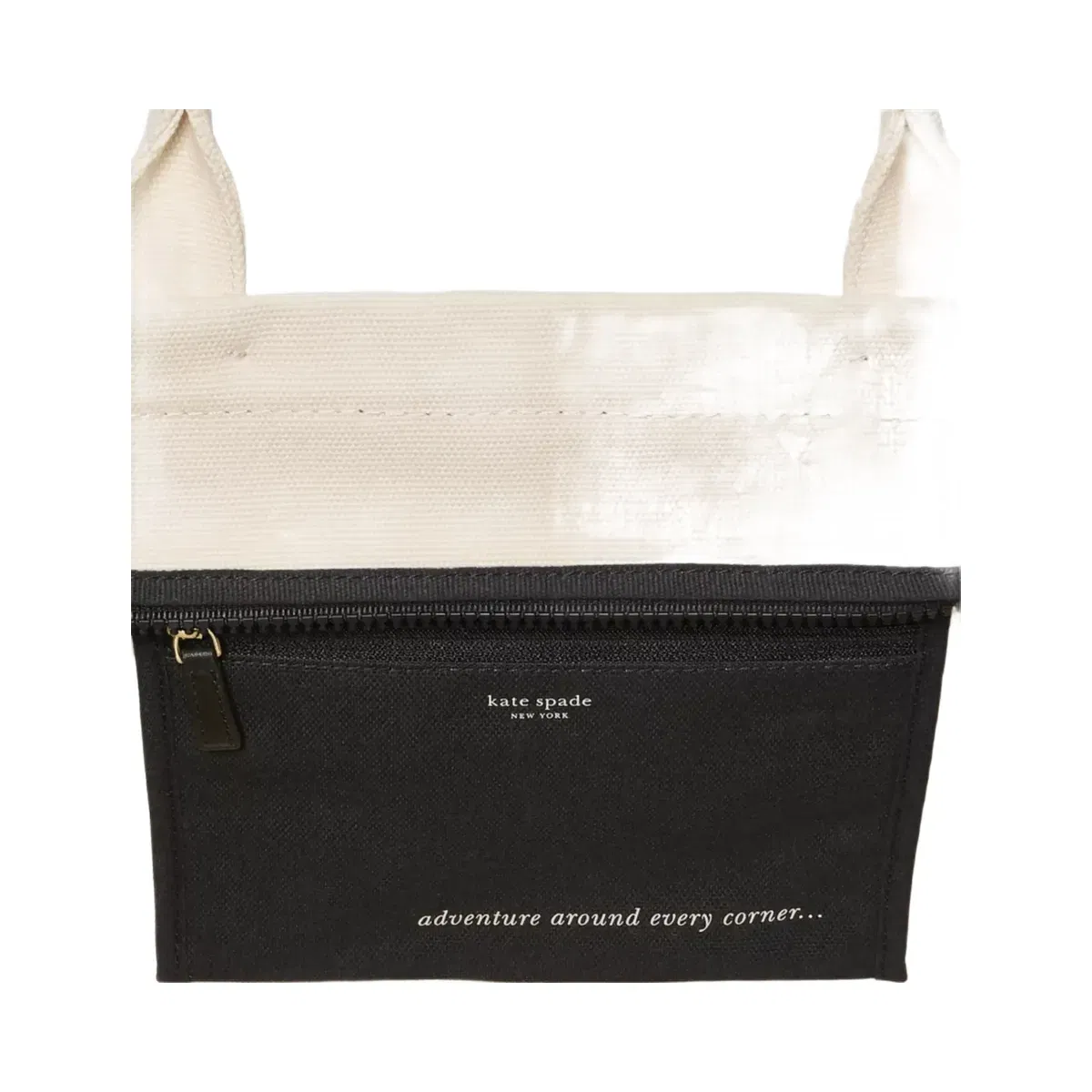 Kate Spade Dash Canvas Tote Bag Natural