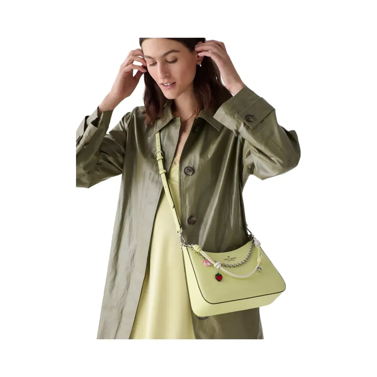 Kate Spade Hello Kitty And Friends X Kate Spade New York Shoulder Bag with My Melody Chain Tennis Ball