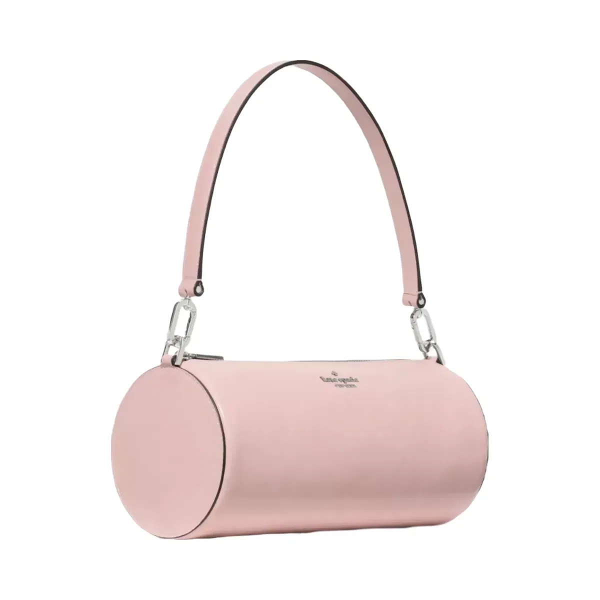 Kate Spade Roulette Glazed Leather Medium Shoulder Bag Tutu Pink