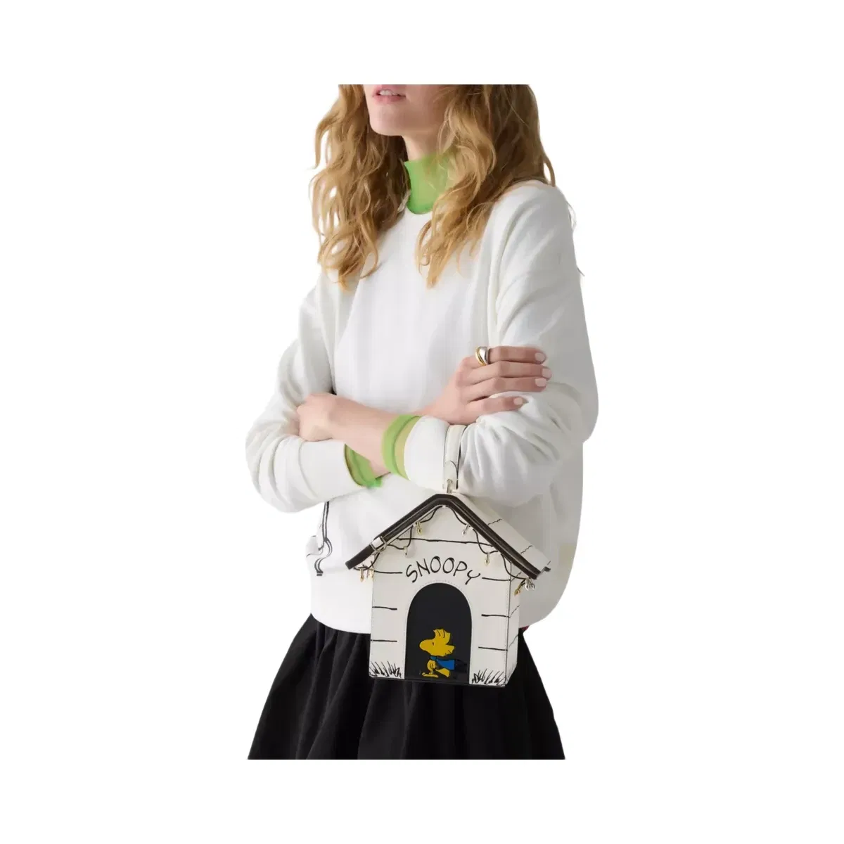 Kate Spade Peanuts X KSNY Snoopy 3D Dog House Crossbody Multi