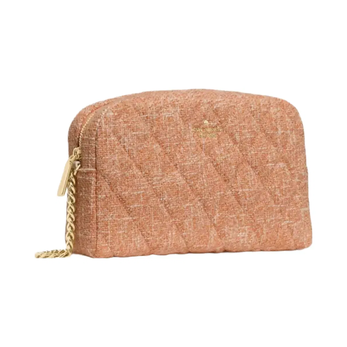 Kate Spade Carey Tweed Mini Camera Bag Orange Jasper Multi