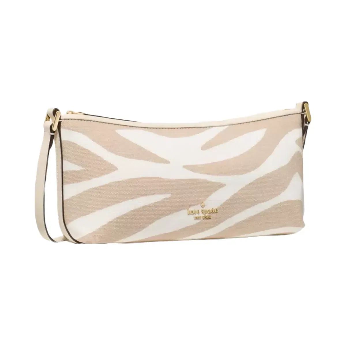 Kate Spade Lenox Zebra Mini Crossbody Bag Natural Multi