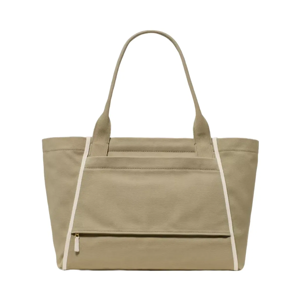 Kate Spade Dash Large Canvas Tote Bag Dried Bay Leaf