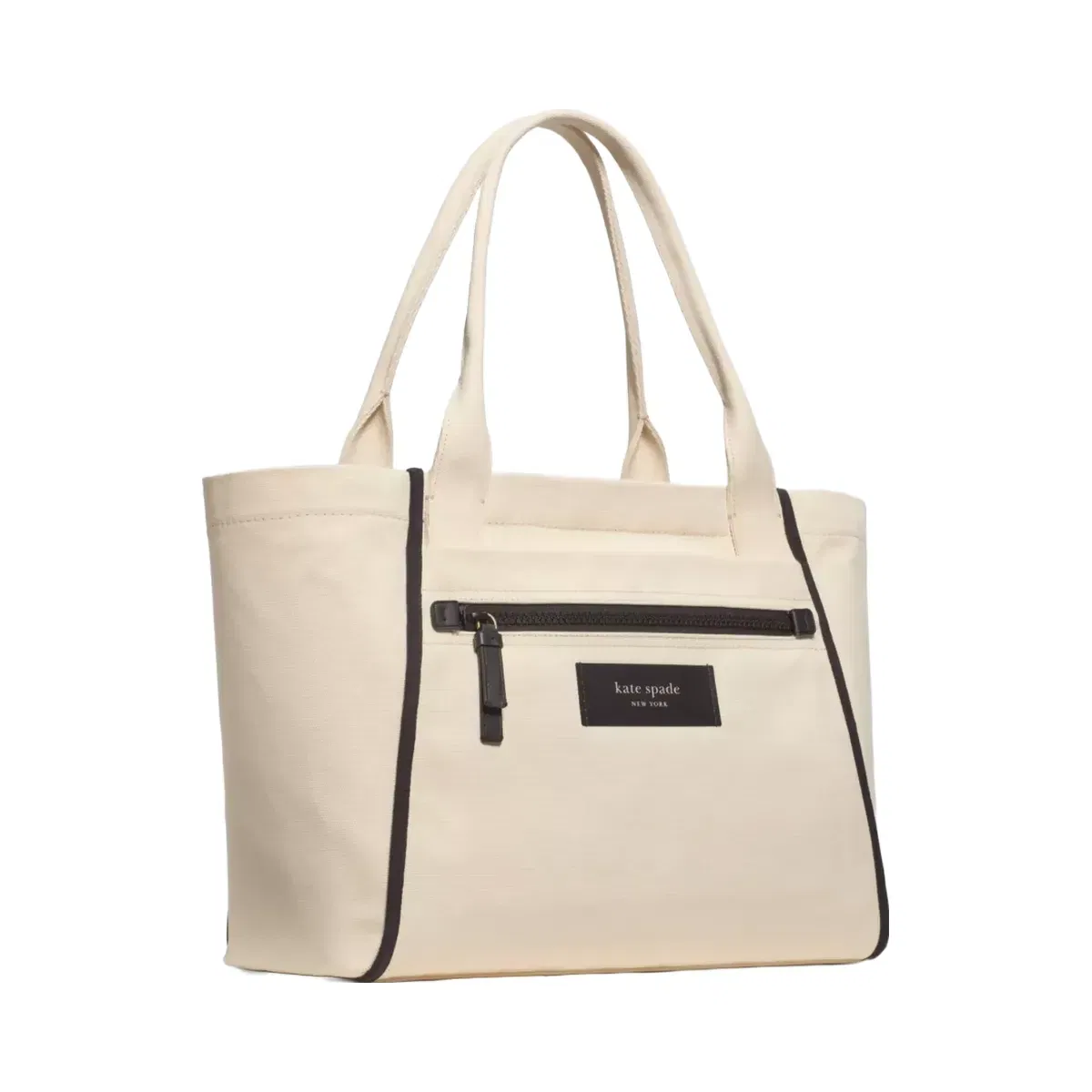 Kate Spade Dash Large Canvas Tote Bag Natural