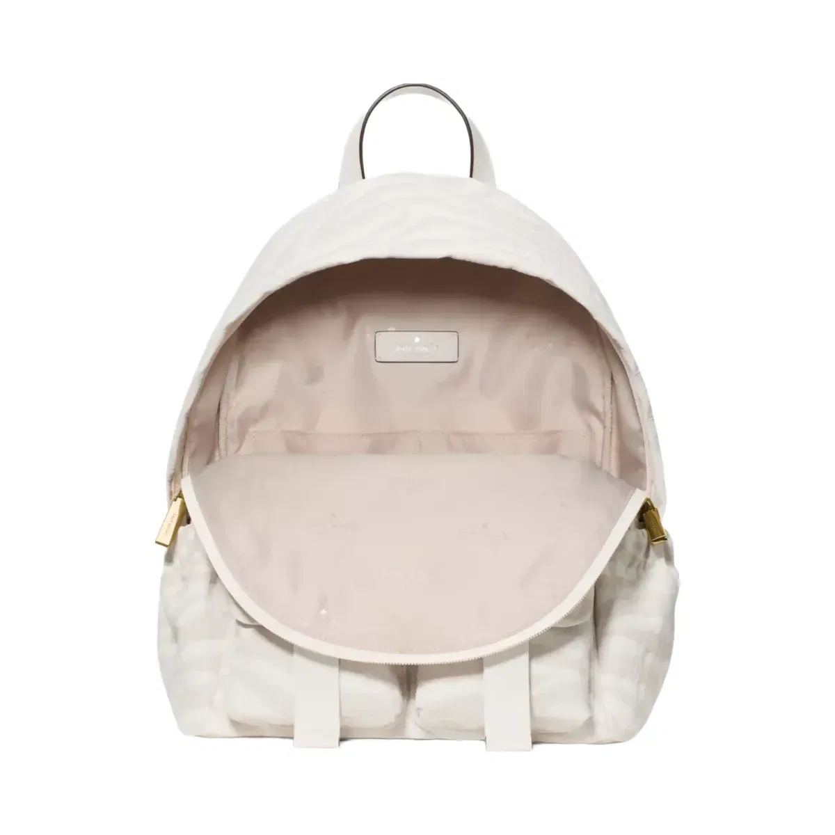 Kate Spade Carter Zebra Cargo Backpack Natural Multi