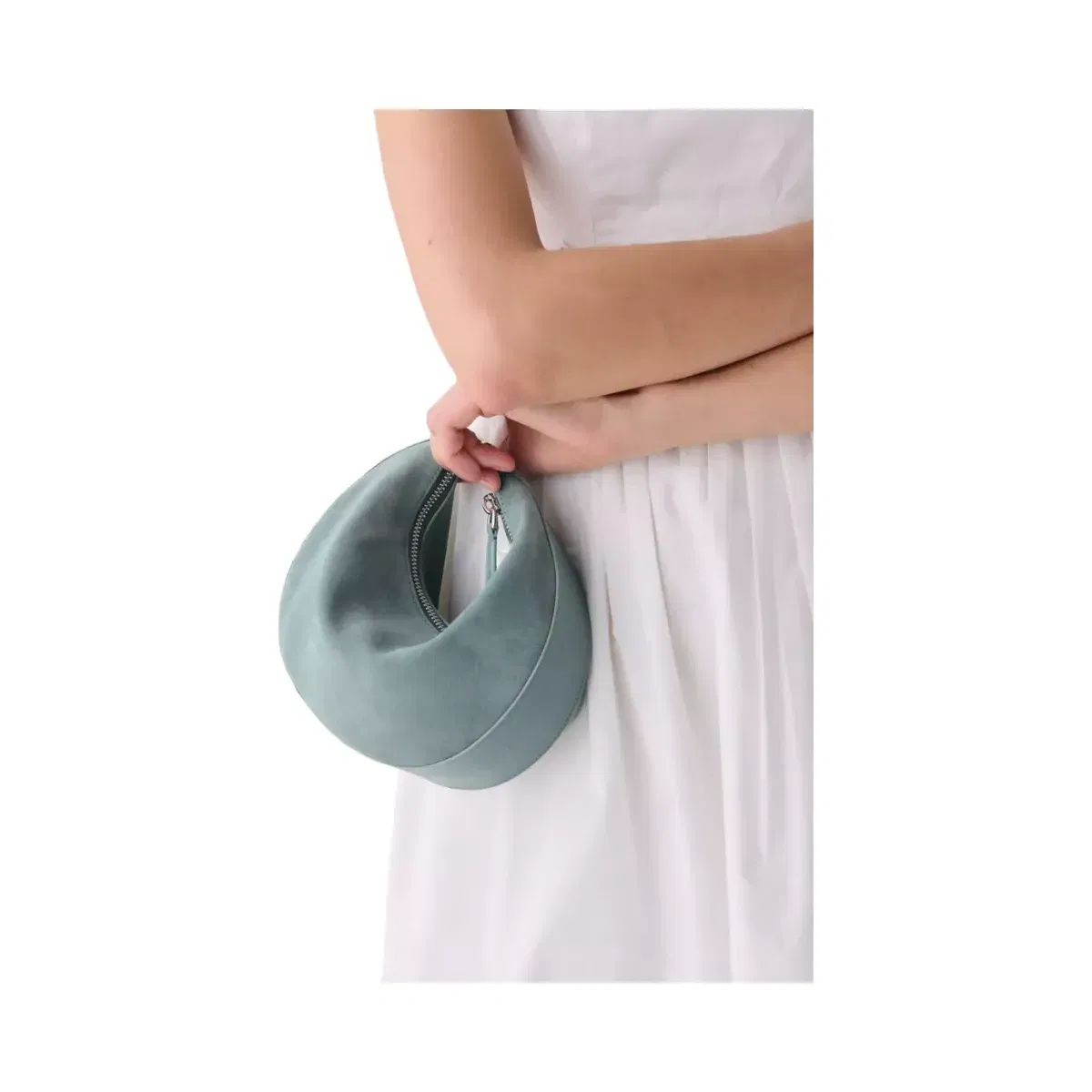 Kate Spade Duo Suede Crossbody Bag Dark English Sea
