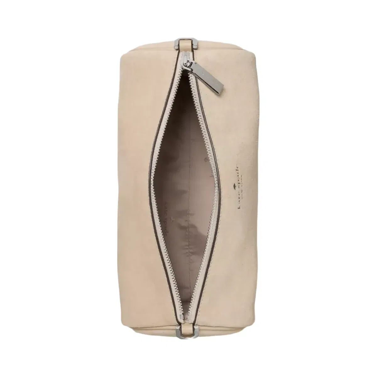 Kate Spade Roulette Suede Crossbody Bag Light Sand