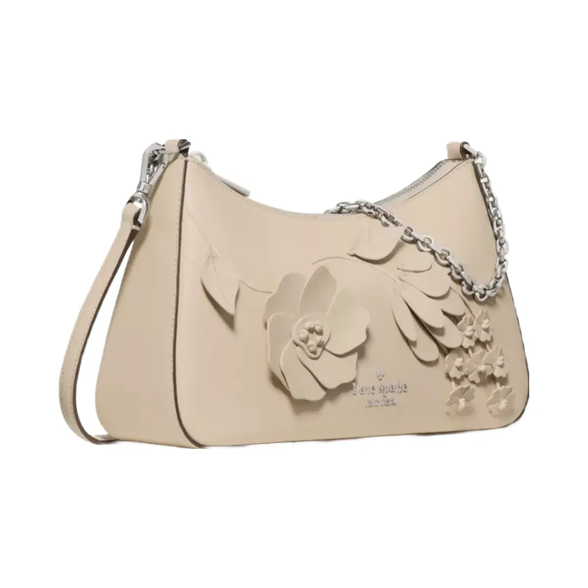 Kate Spade Margot Floral Medium Convertible Crossbody Milk Glass Multi
