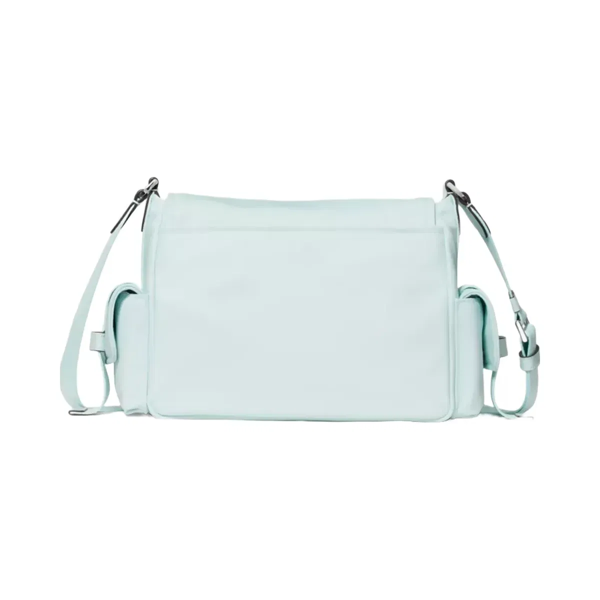 Kate Spade Carter Nylon Messenger Cargo Crossbody Bag Crisp Sky