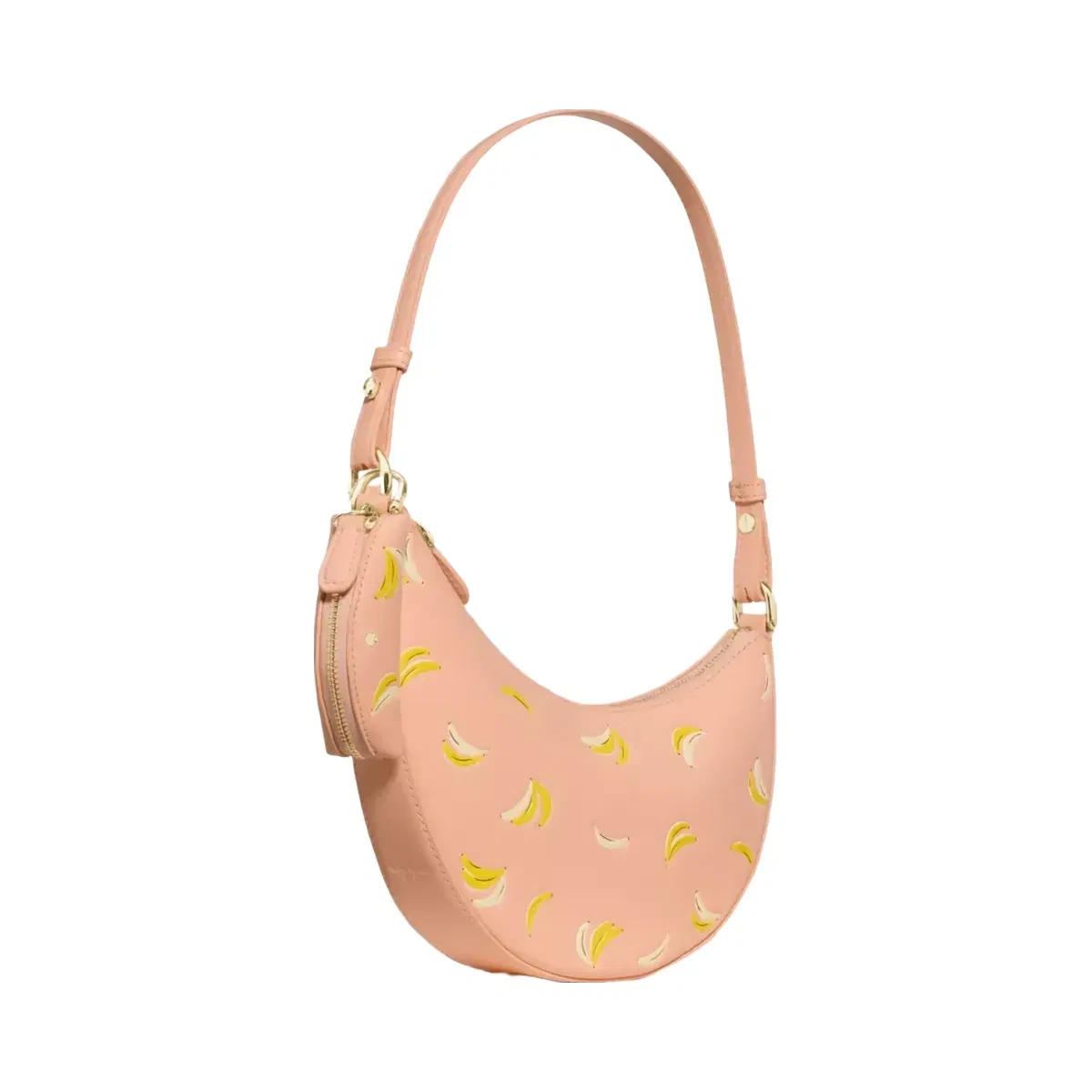 Kate Spade Duo Banana Mini Shoulder Bag Light Cantaloupe