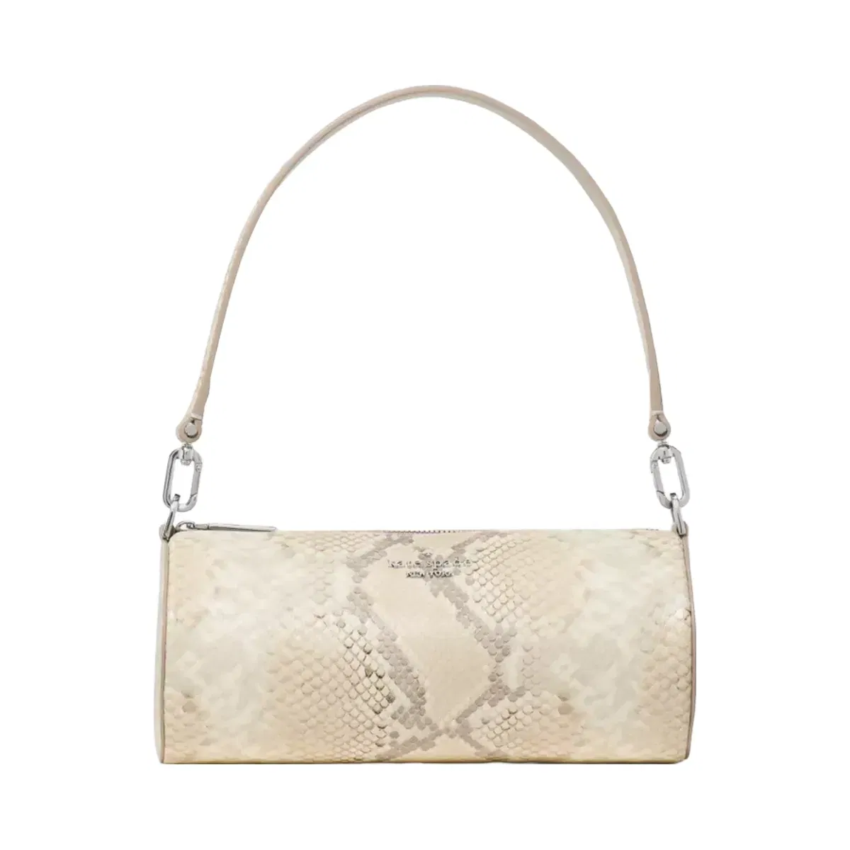 Kate Spade Roulette Snake Embossed Crossbody Bag Natural Multi