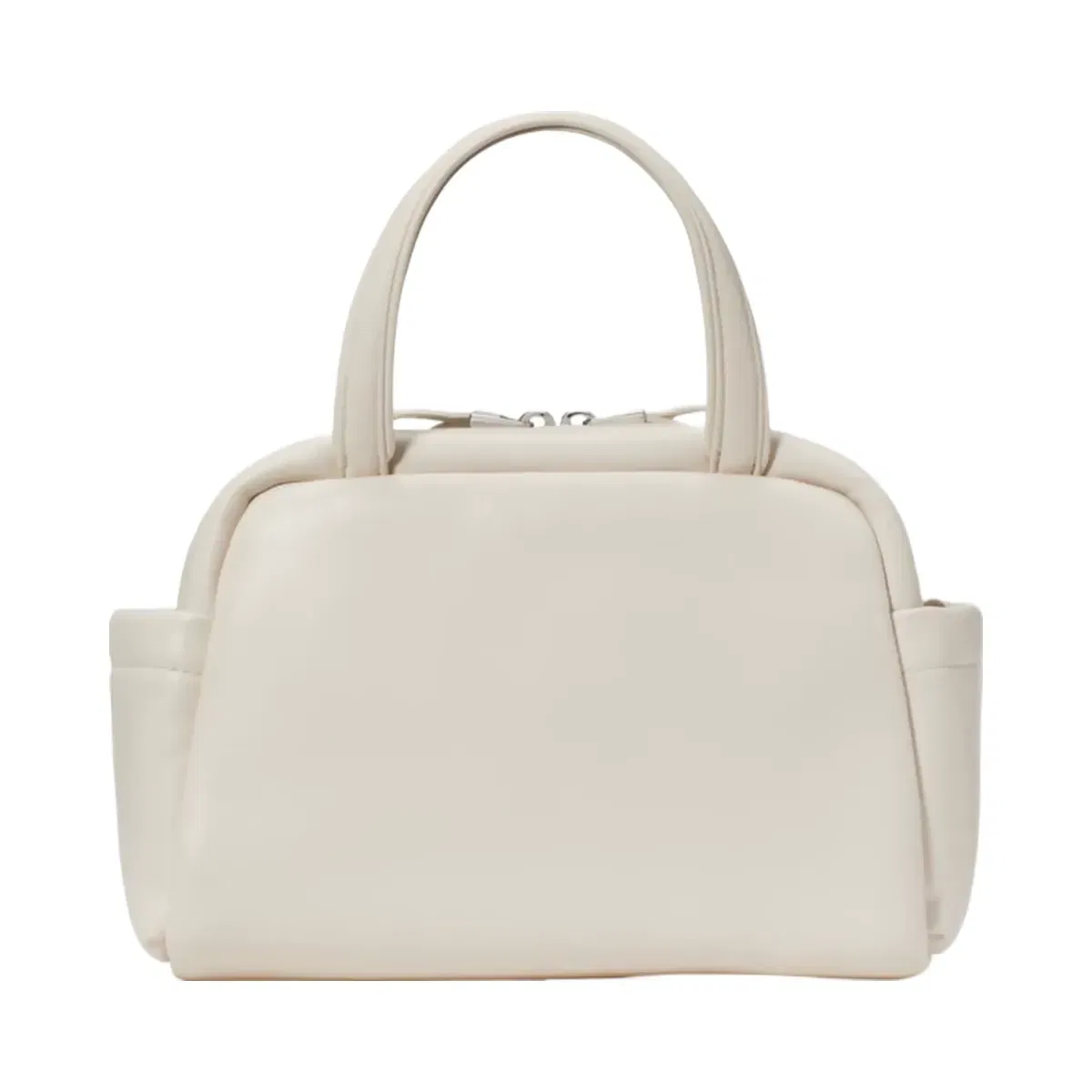 Kate Spade Puffed Satchel Parchment