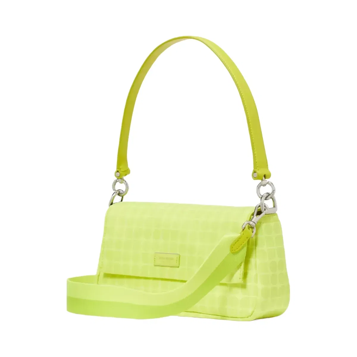 Kate Spade Noel Jacquard Convertible Crossbody Wasabi Multi