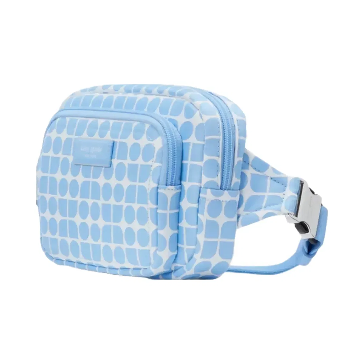 Kate Spade Noel Jacquard Belt Bag Astral Blue Multi
