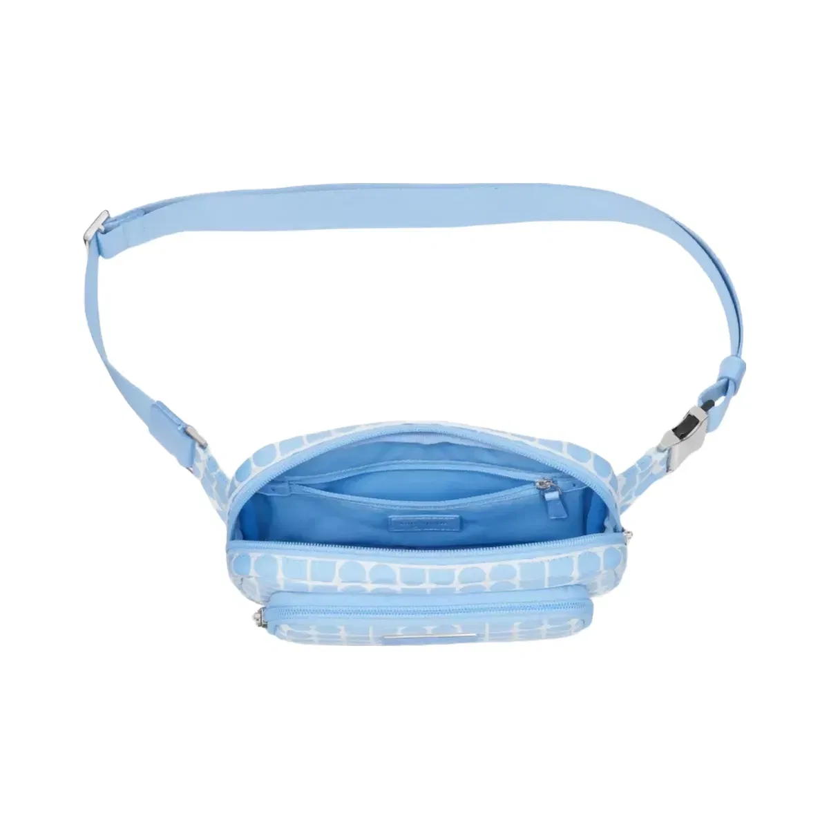 Kate Spade Noel Jacquard Belt Bag Astral Blue Multi