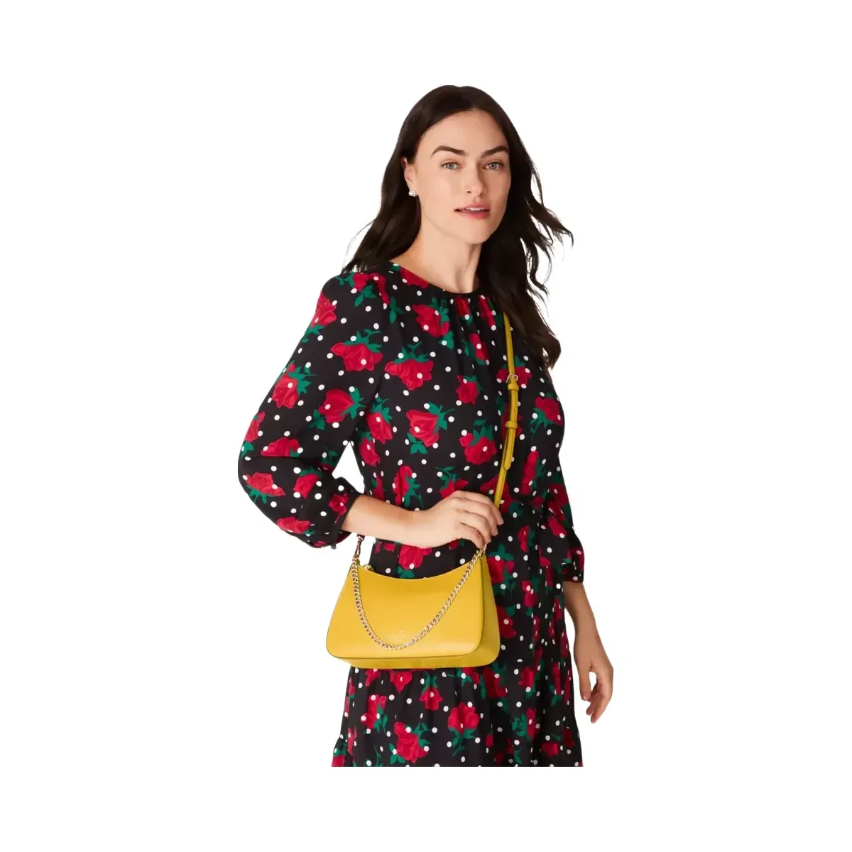 Kate Spade Margot Convertible Medium Crossbody Daffodil