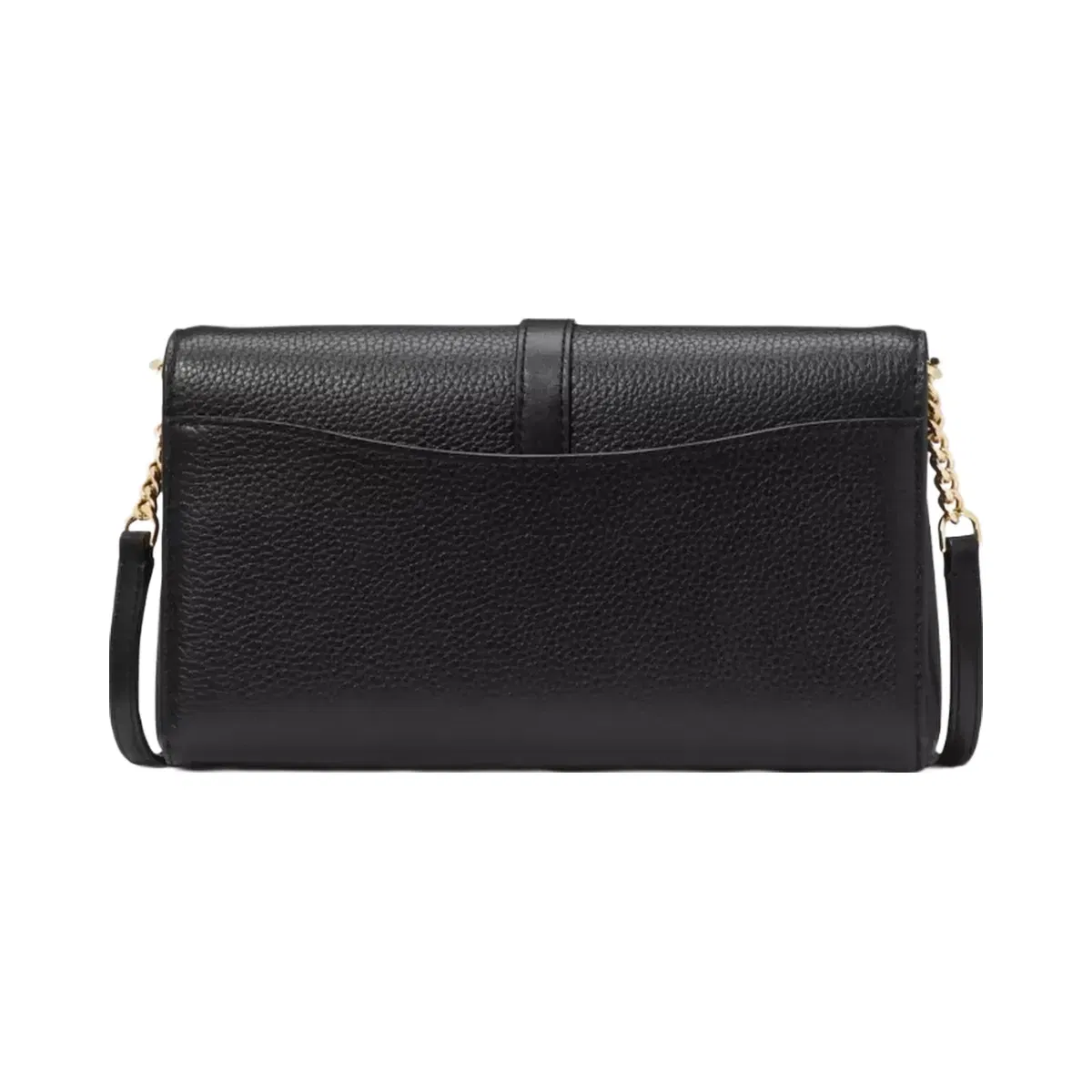 Kate Spade Knott Flap Chain Crossbody Black